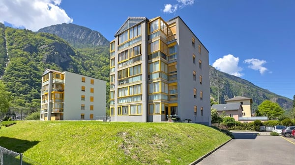 Appartement de 1.5 pièces avec grande terrasse et véranda. 1