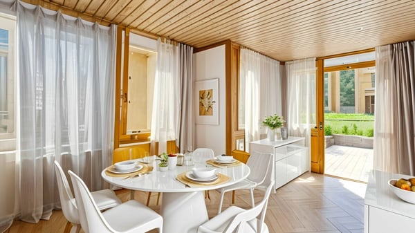 Appartement de 1.5 pièces avec grande terrasse et véranda. 2