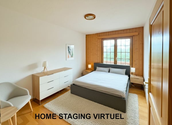 Investissement sûr : magnifique appartement de 1.5 pièces avec terrasse dans un chalet, locataire en place ! 11