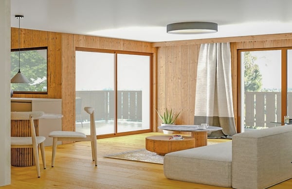 Appartement de 1.5 pièces dans un magnifique chalet. 4