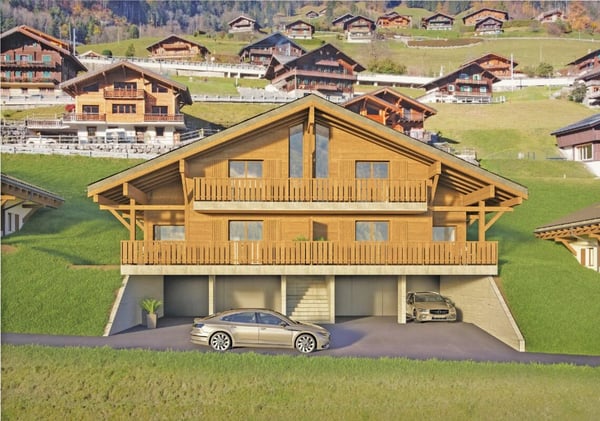 Appartement de 1.5 pièces dans un magnifique chalet. 1