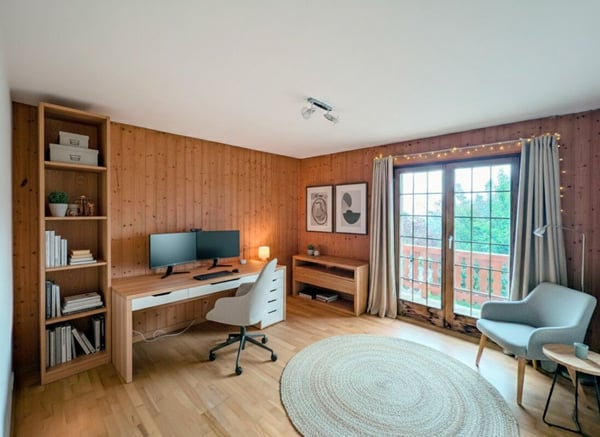 Chalet de 2 logements de 3,5 pièces, loués. 14