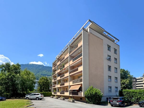 Appartement de 1.5 pièces avec balcon rénové et loué. 18