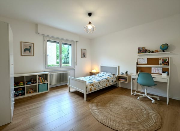 Appartement de 1.5 pièces avec balcon rénové et loué. 11