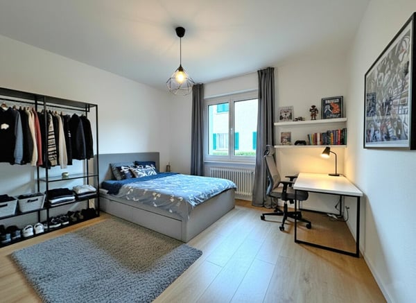 Appartement de 1.5 pièces avec balcon rénové et loué. 9