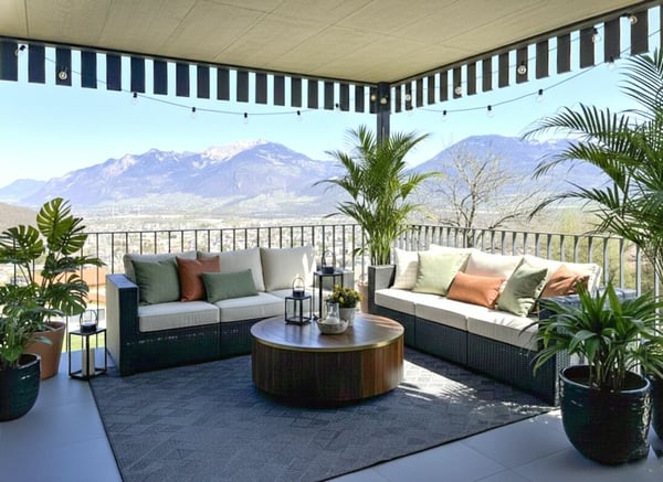 Villa individuelle de 1.5 pièces avec belle vue sur la plaine. 3