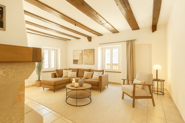 Duplex dans les combles de 1.5 pièces avec cachet et charme. 4