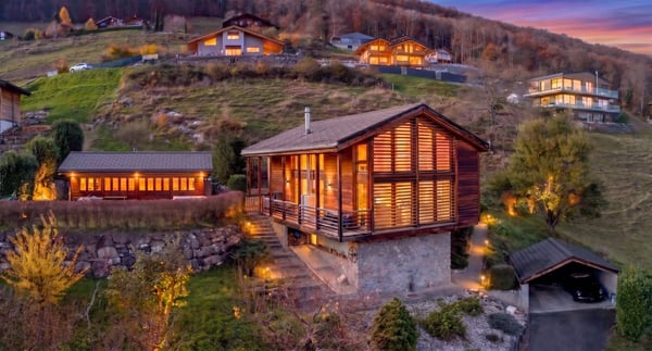 Chalet d'architecte inspiré des 