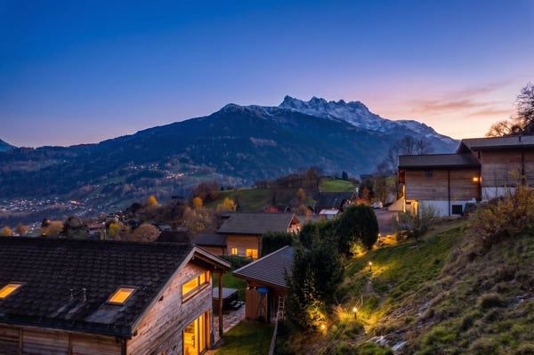 Chalet d'architecte inspiré des 