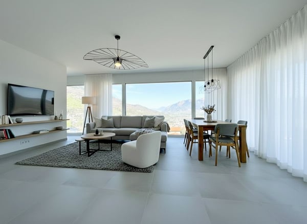 Villa individuelle de 4,5 pièces avec belle vue sur la plaine. 6