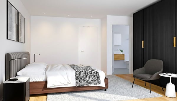 Maison mitoyenne de 4,5 pièces avec une belle vue. 3