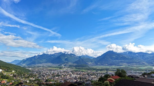 Villa individuelle de 4,5 pièces avec belle vue sur la plaine. 13