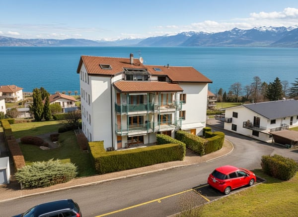 Surplombez le Léman - 4,5 pièces traversant avec vue panoramique 1