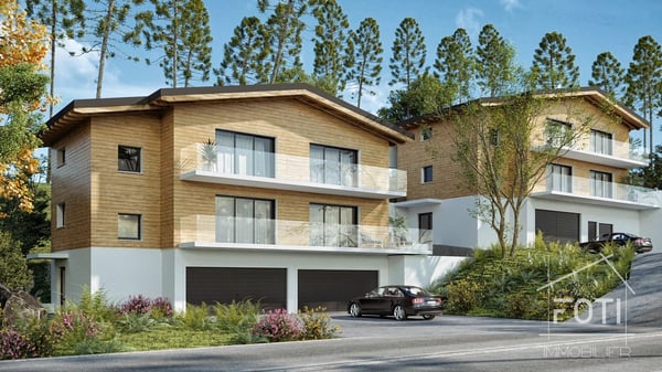 Appartement de 4,5 pièces aux combles avec sous-sol et garage double. 1