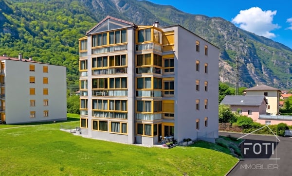 Opportunité à Vernayaz - 4,5 pièces fonctionnel avec véranda chauffée et 2 parkings 10
