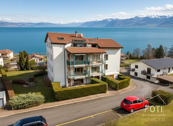 Surplombez le Léman - 4,5 pièces traversant avec vue panoramique 1