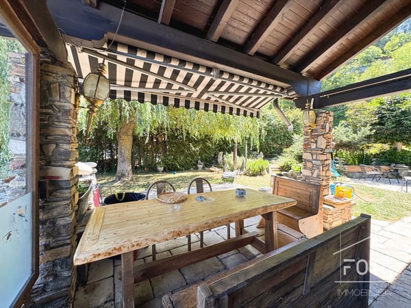 Demi-chalet avec vue à Choëx, 1.5 pièces et jardin 11