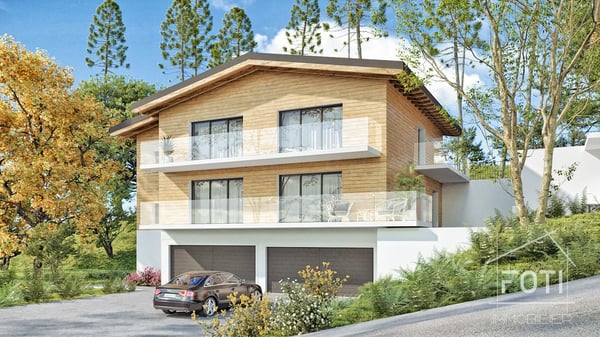 Appartement de 4,5 pièces aux combles avec sous-sol et garage double. 9