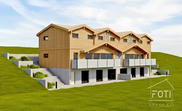 Terrain constructible de 1338 m² avec vue à Collombey-Muraz 4