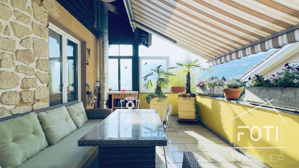 Maison de caractère avec vue et vastes terrasses - Sur le coteau de Monthey. 13