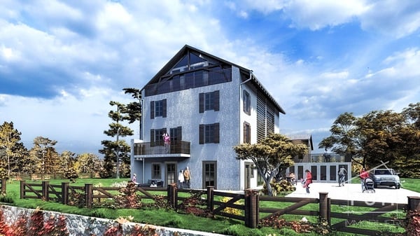 Appartement de 4 pièces avec terrasse et jardin. 9