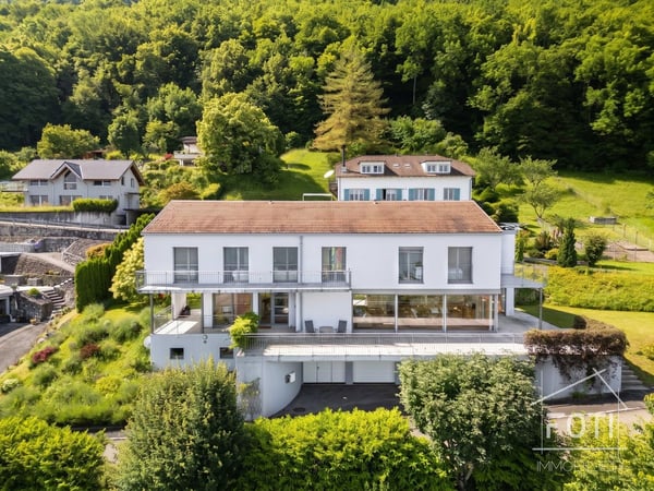 Villa d'architecte avec vue imprenable le Lac Léman 3