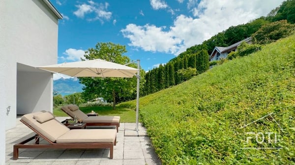 Villa d'architecte avec vue imprenable le Lac Léman 8