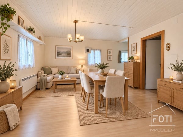 Chalet 2,5 pièces à rénover - jardin, terrasse et vue montagne 5
