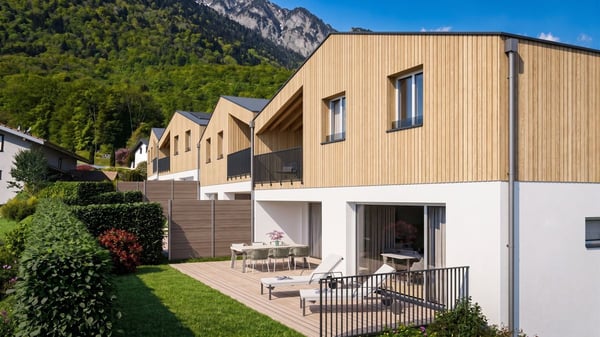 Villa NEUVE 4,5 p. de 131 m² - jardin, terrasse et vue Dents-du-Midi - Muraz 1