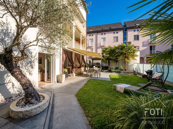 Rez-de-jardin 4.5 p. à Vouvry - 113 m² de terrasse et jardin plein sud 5