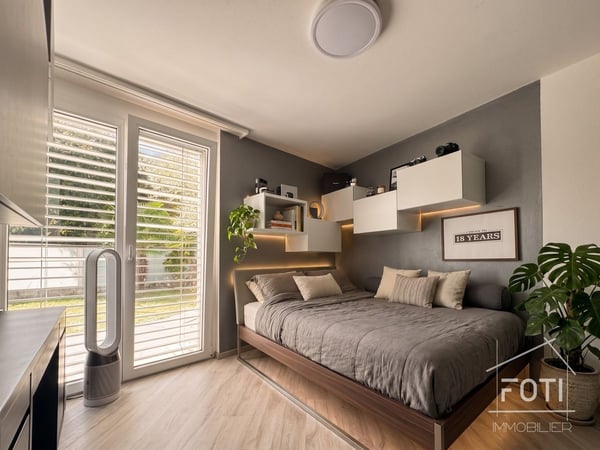 Rez-de-jardin 4.5 p. à Vouvry - 113 m² de terrasse et jardin plein sud 9