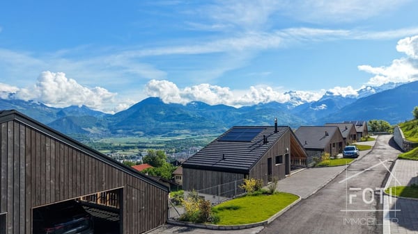 Villa individuelle NEUVE de 4,5 pièces avec belle vue sur la plaine. 8