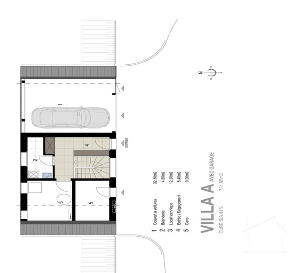 Villa individuelle NEUVE de 4,5 pièces avec belle vue sur la plaine. 10
