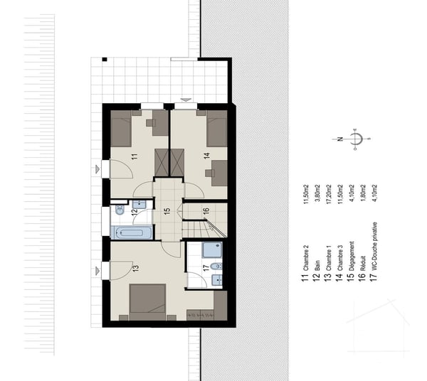 Villa individuelle NEUVE de 4,5 pièces avec belle vue sur la plaine. 12