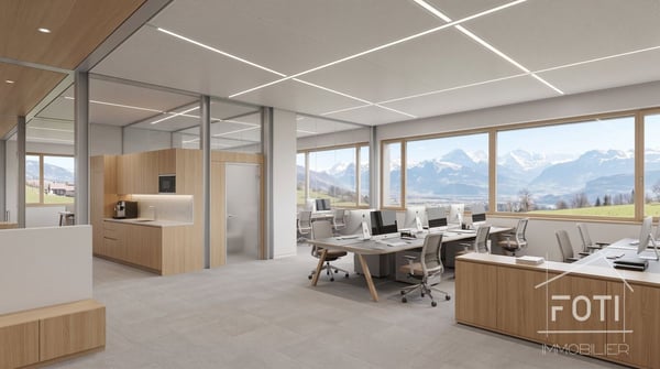 Bureau de 51 m² à Collombey-Muraz 3