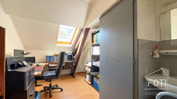 Avenue de la Gare 5 sur la rue piétonne, immeuble mixte à rénover ! 13