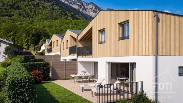 Villa NEUVE 4,5 p. de 131 m² - jardin, terrasse 39 m² et vue Dents-du-Midi - Muraz 3