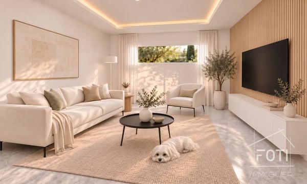Villa NEUVE 4,5 p. de 131 m² - jardin, terrasse et vue Dents-du-Midi - Muraz