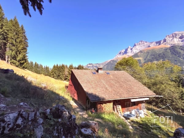 Chalet d'exception aux Portes du Soleil - Isolement, autonomie et panorama