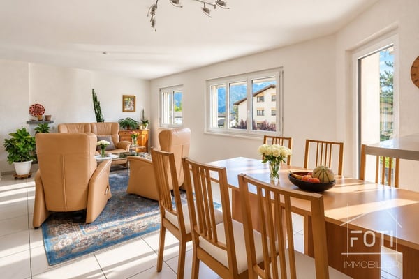 Grimisuat - 4,5 pces 115 m² rénové, plein sud, vue Alpes, 10 min Sion 6