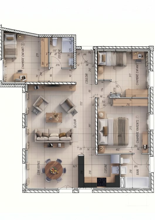 Rez-de-jardin 4.5 p. à Vouvry - 113 m² de terrasse et jardin plein sud 11