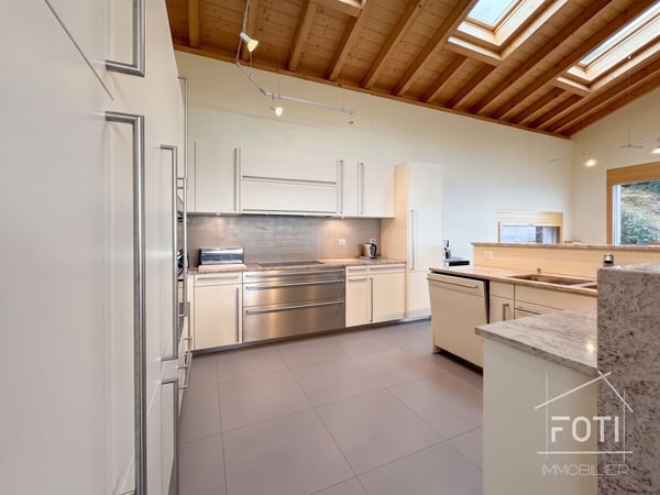 Villa d'architecte 7,5 p. vue lac Léman - St-Gingolph, ascenseur 9