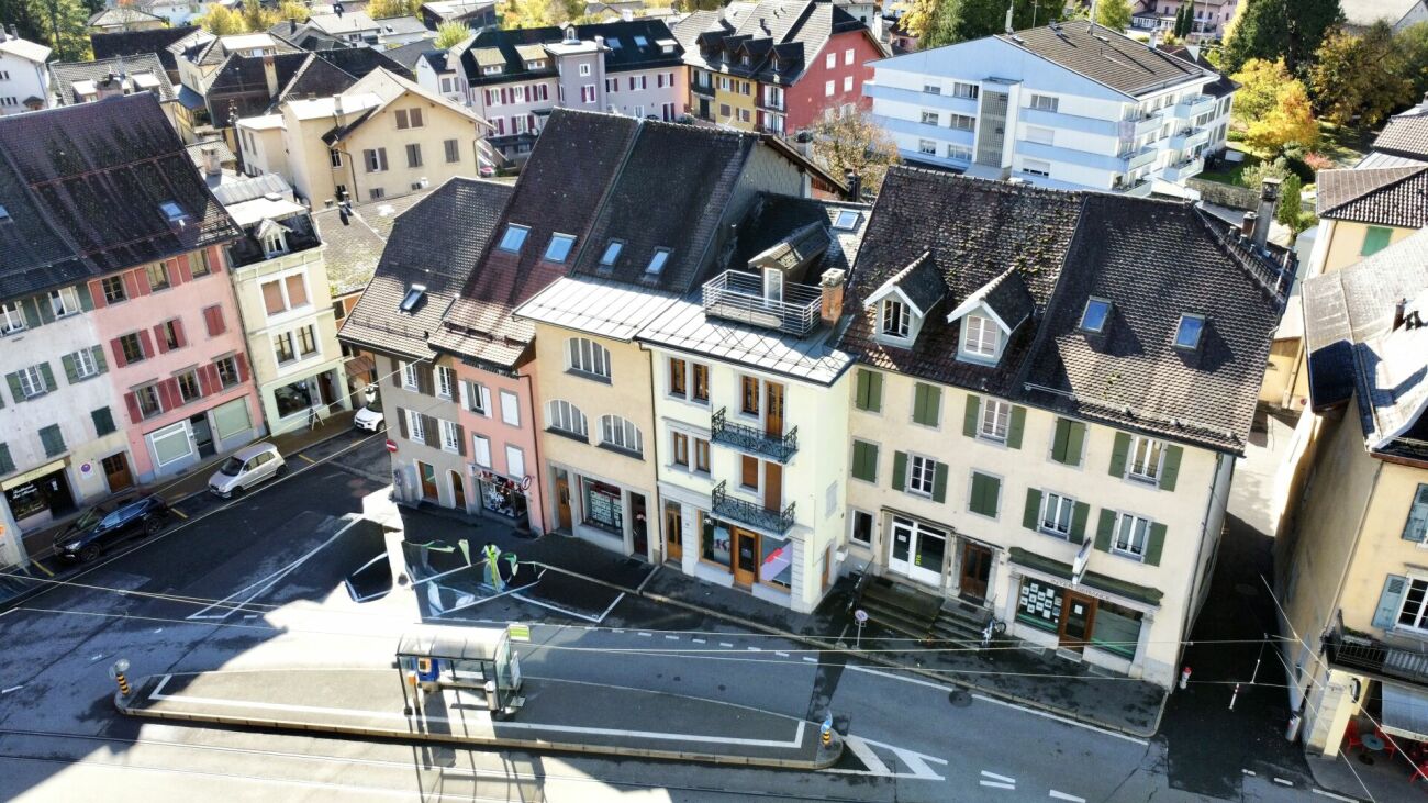 Immeuble de rendement au centre de Bex