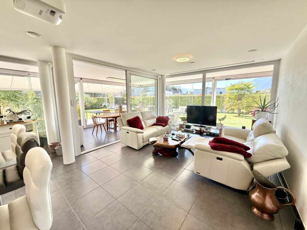 Appartement en plain-pied au centre de Conthey