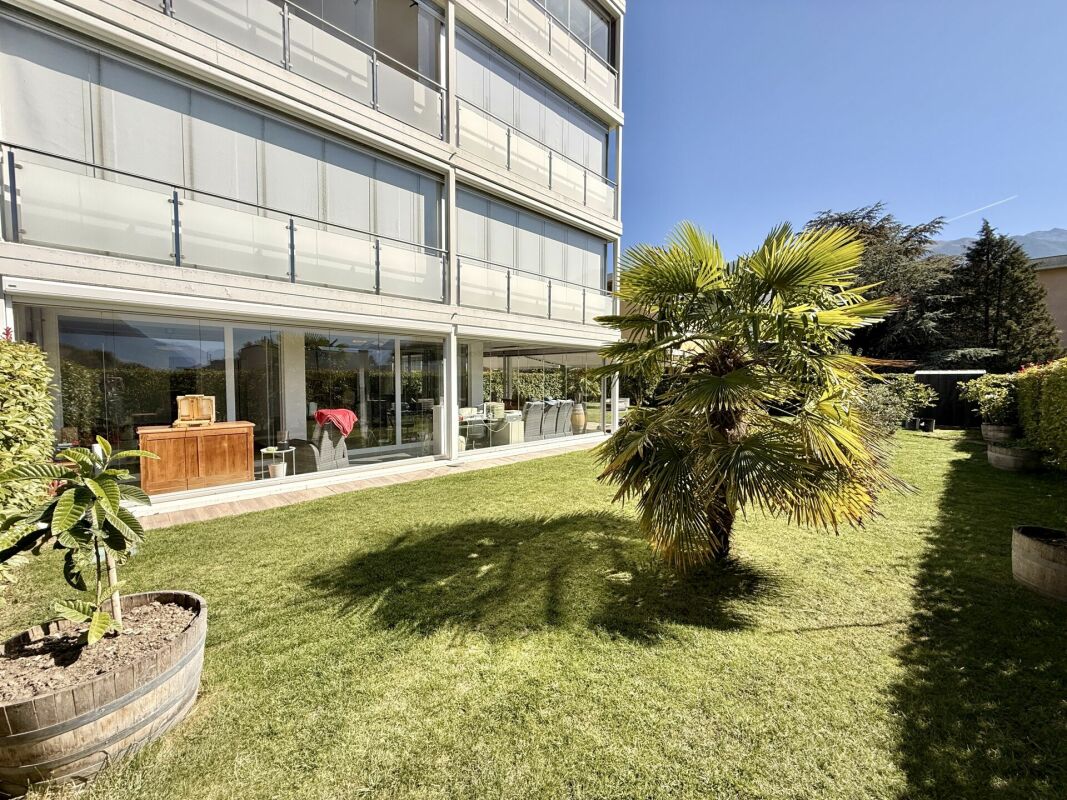 Appartement en plain-pied au centre de Conthey