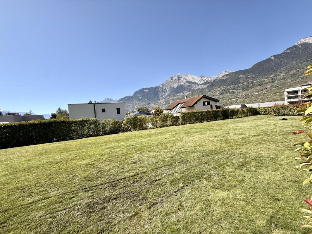 Appartement en plain-pied au centre de Conthey