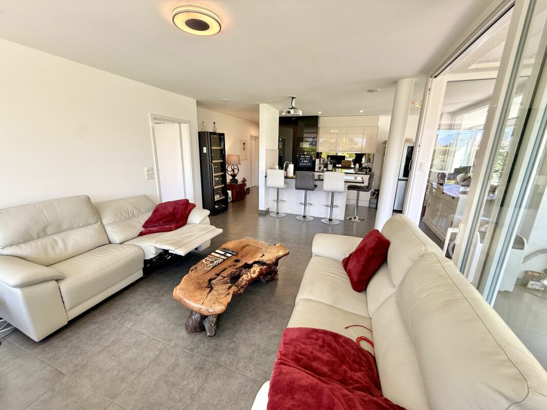 Appartement en plain-pied au centre de Conthey