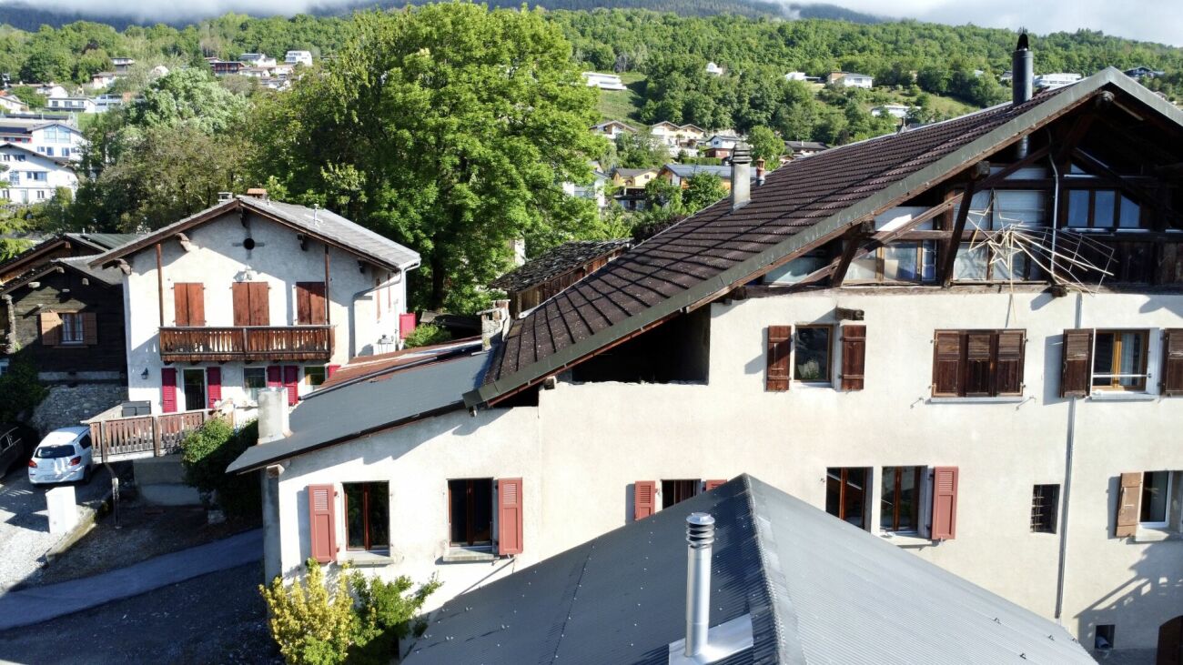 Réservé / Appartement indépendant de 3.5 pièces à Savièse