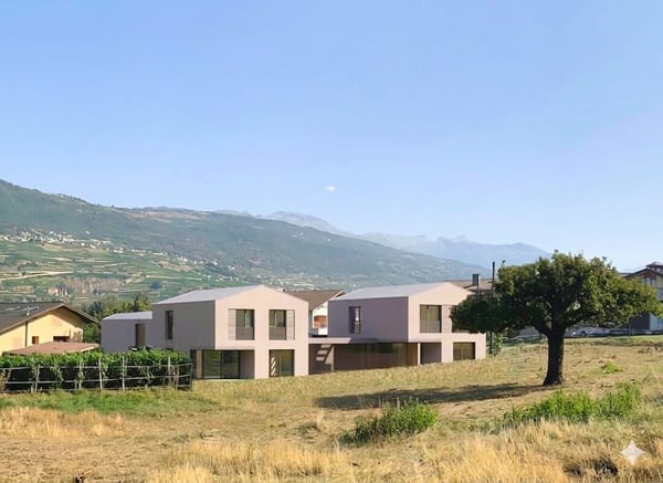 Nouvelle promotion de 3 villas individuelles à Grône 2