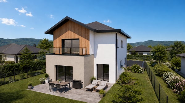Maison contemporaine 5 chambres à Prévessin 5